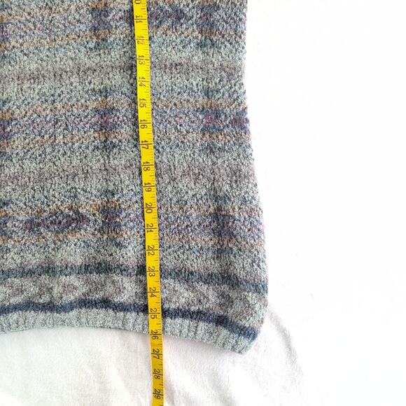 Vintage Nor'Easterly 100% Pure New Wool Sweater Size Medium Made In Scotland - Picture 6 of 10